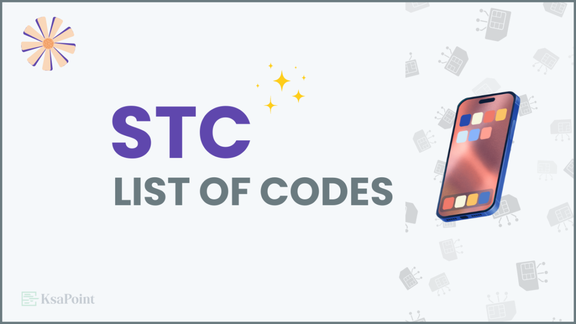 All STC Sim Codes List You Need In Saudi Arabia 2025