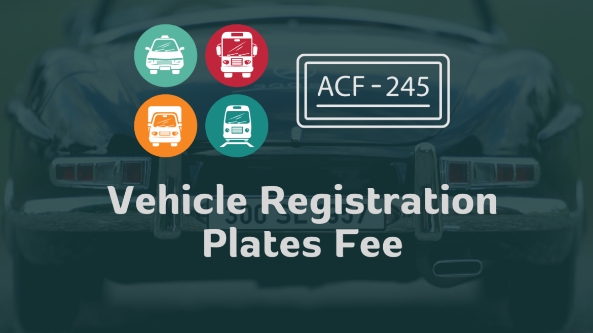List of Vehicle Registration Plates Fee in Saudi Arabia