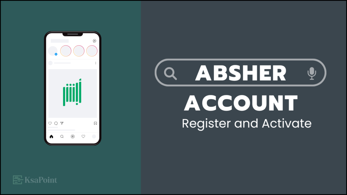 Register and Activate Absher Account
