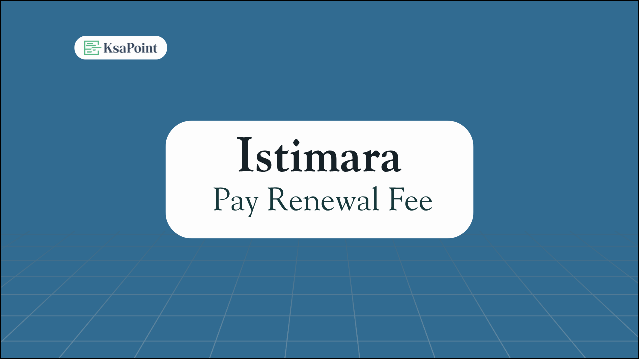 Pay Istimara Renewal Fee in Saudi Arabia
