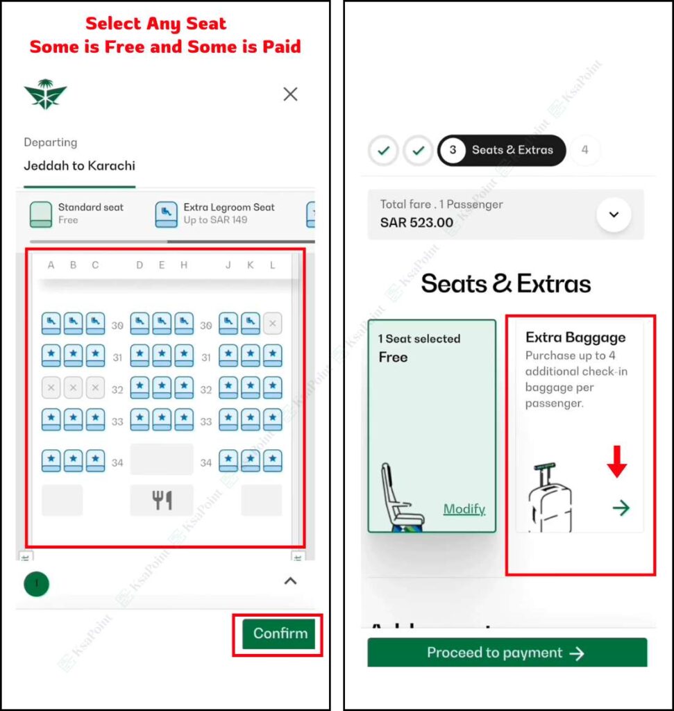 Buy a Flight Ticket in Saudi Arabia Step 8