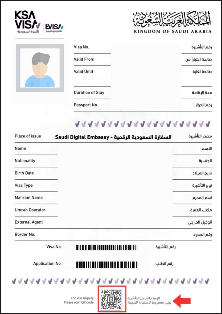 Check Your Visa Status with the QR Code