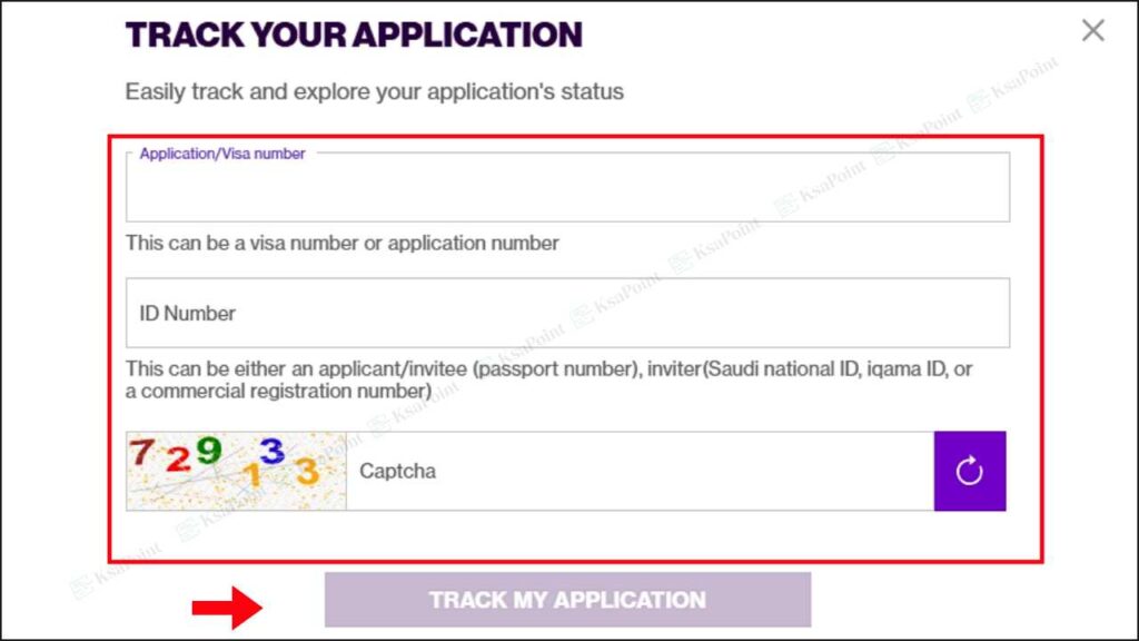 Check your Visa Status Using ksavisa.sa platform