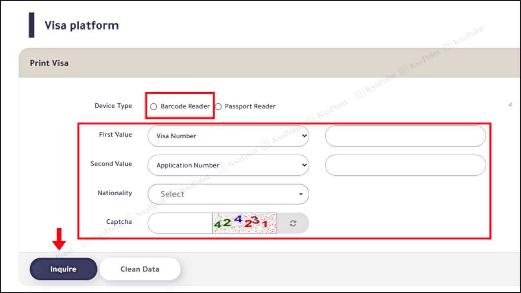 Check your Visa Status Using visa.mofa.gov.sa website
