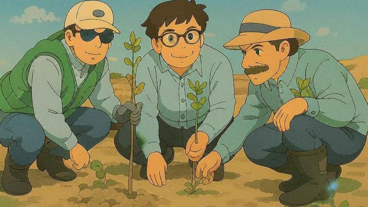 Planting 3 Million Mangrove Trees Scheme in Jubail