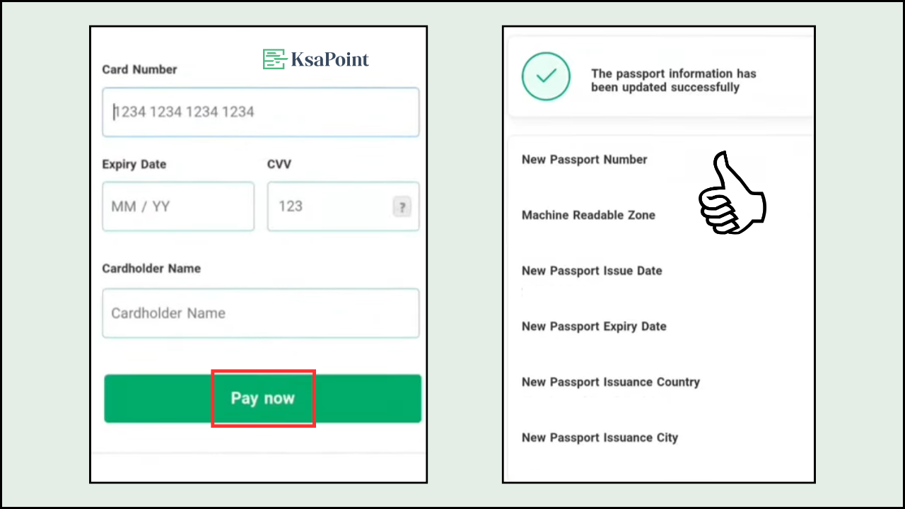 Final: Update Passport in Absher 