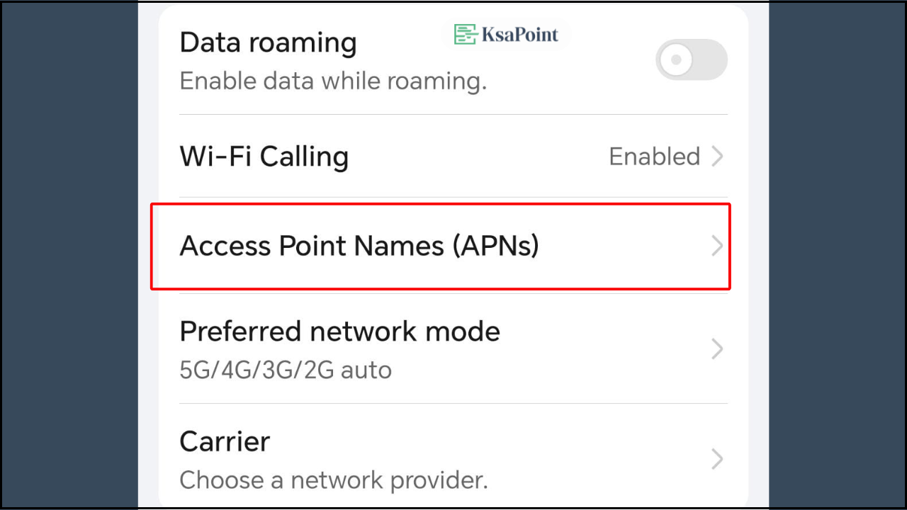 APN Settings Guide for Saudi Arabia