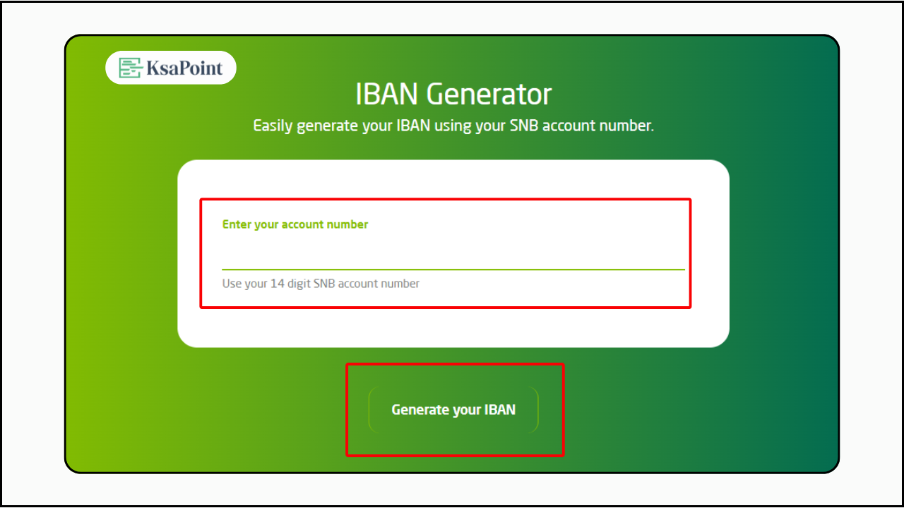 SNB IBAN Converter