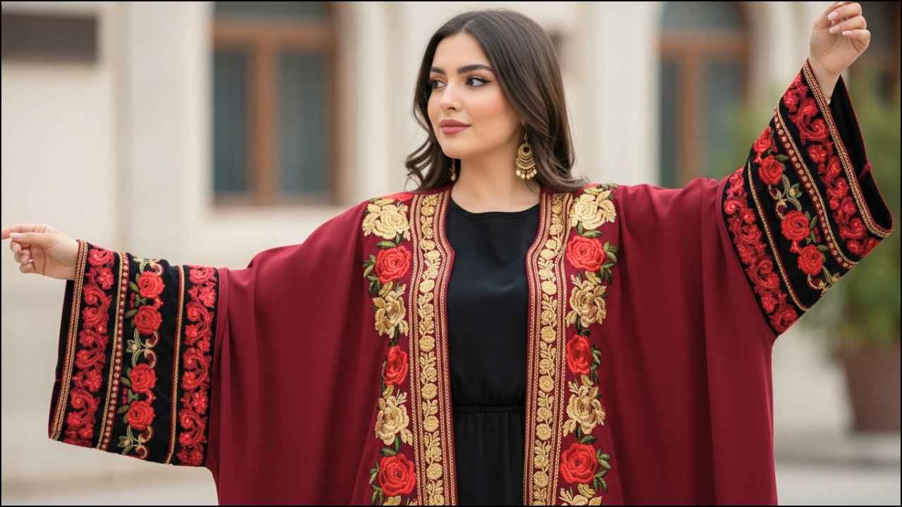 Traditional Saudi Women abaya