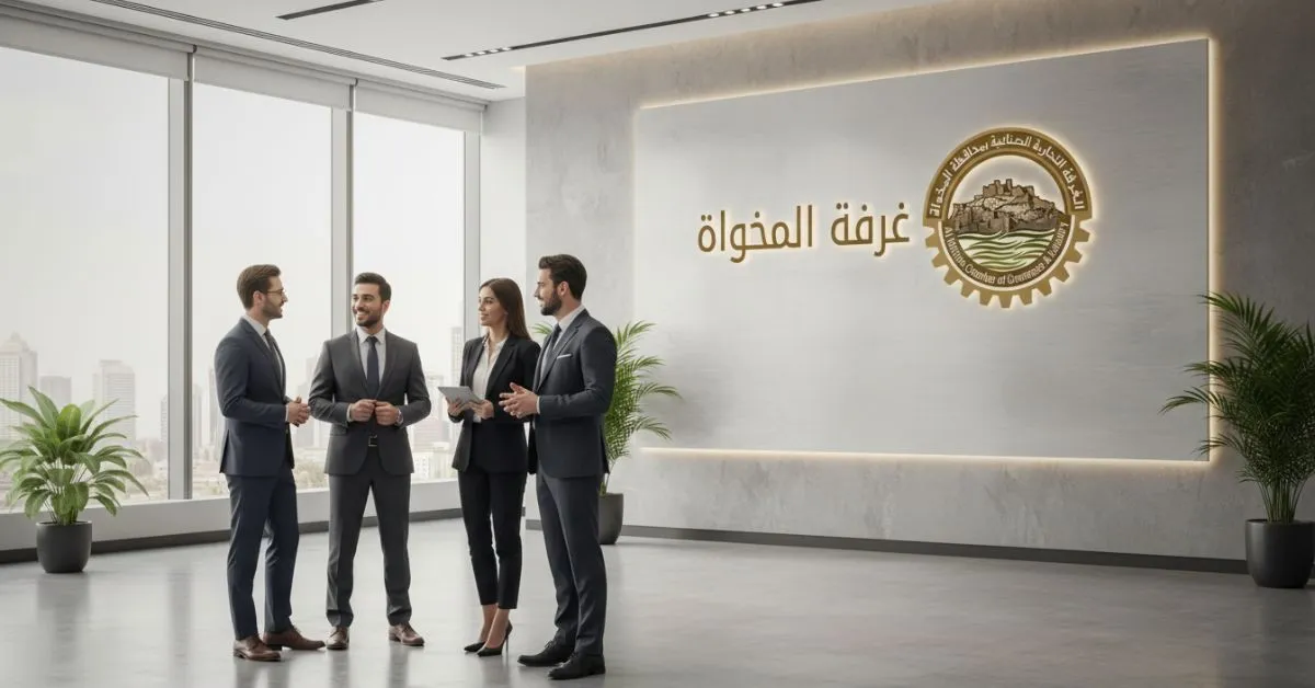 Al-Mikhwah Chamber of Commerce building in Al-Mikhwah Governorate