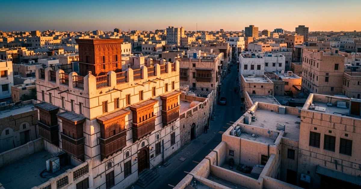 Historical Buildings in Jeddah and famous cultural landmarks