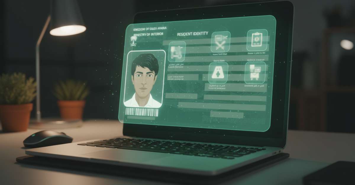 Saudi Arabia Iqama residence permit card