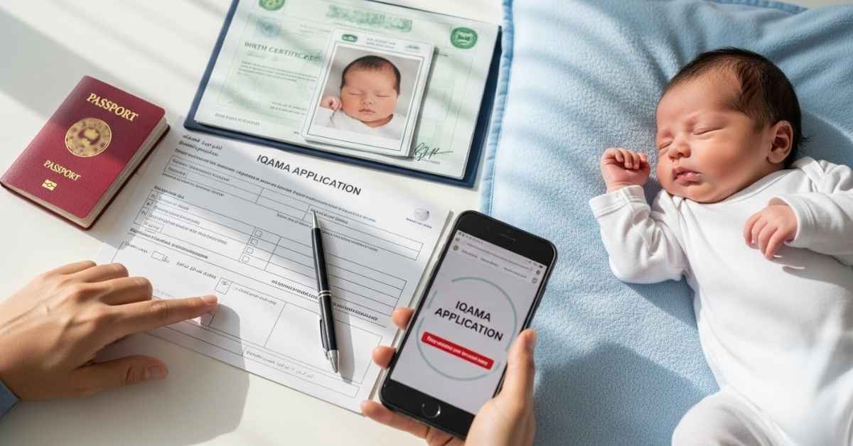 Get Iqama for Newborn Baby in Saudi Arabia