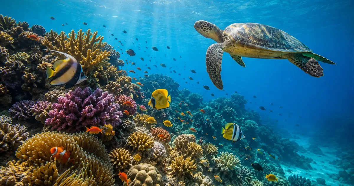 Coral reef species in Saudi Arabia