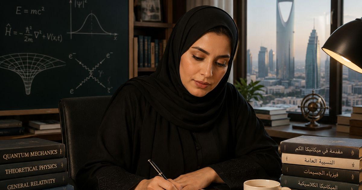 Reem Al-Tuwairqi Saudi Physicist and Translator