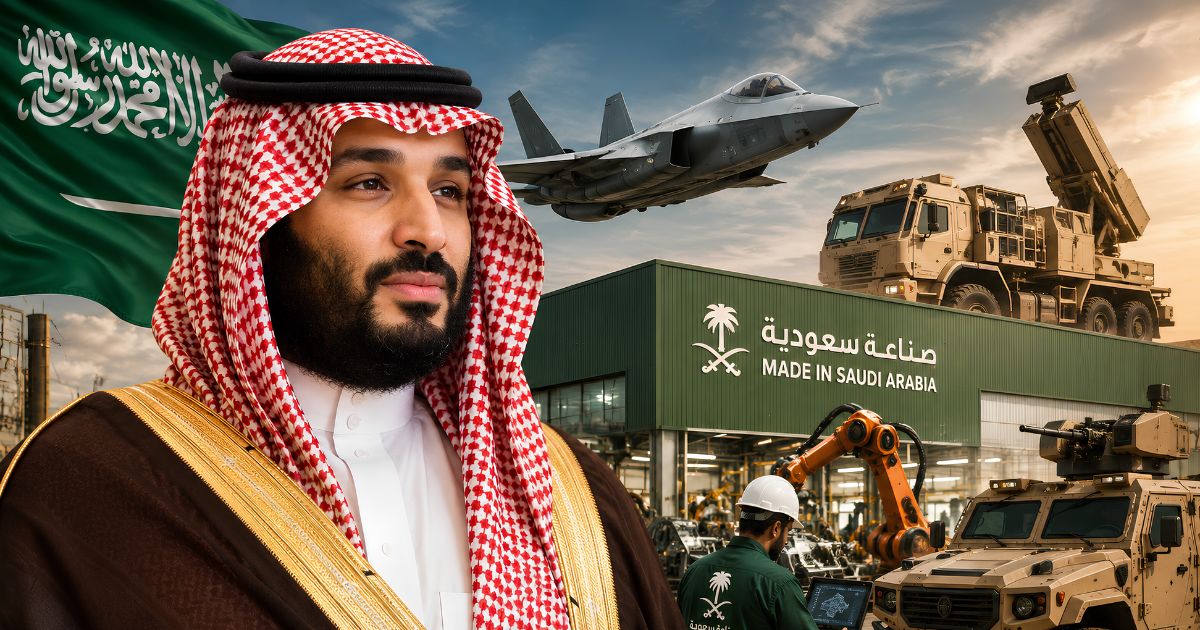 Locally assembled military aircraft marking Saudi defence industry localization
